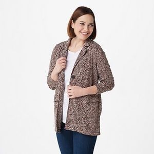 Cuddl Duds Comfy lounge Jacket (NEW)